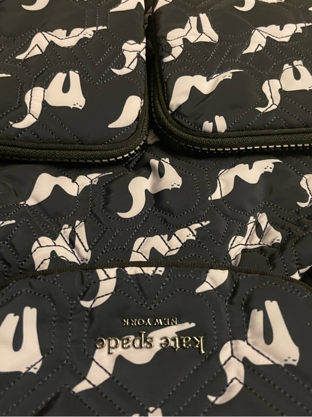 Kate Spade brand new quilted backpack - Picture 3 of 5
